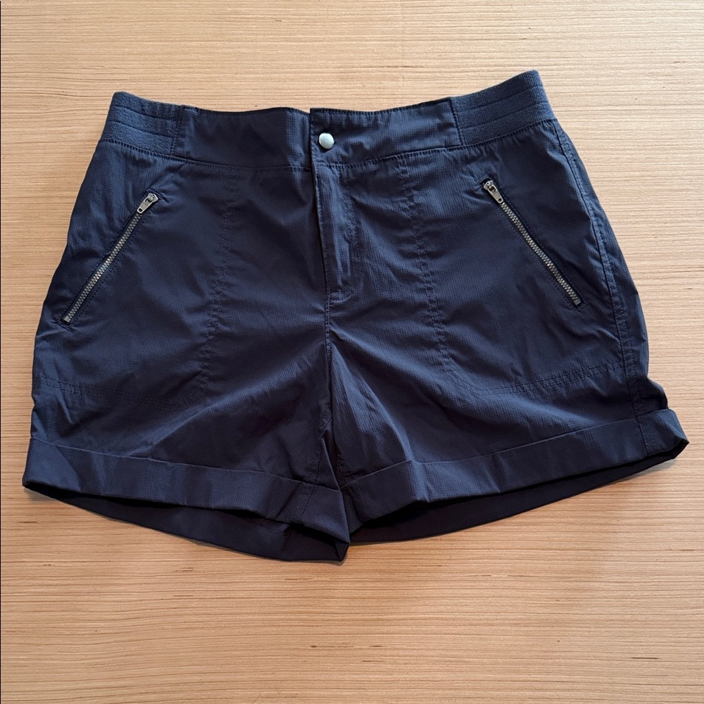 Te Verde Dark Blue Women's Cargo Shorts